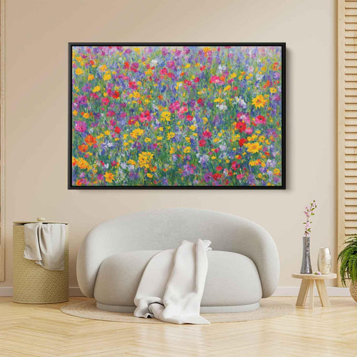 Cubist Oil Wild Flowers #110 - Kanvah