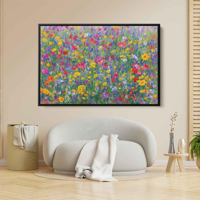 Cubist Oil Wild Flowers #110 - Kanvah