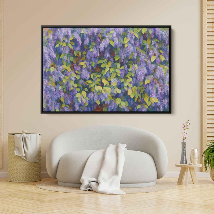 Cubist Oil Wisteria #123 - Kanvah