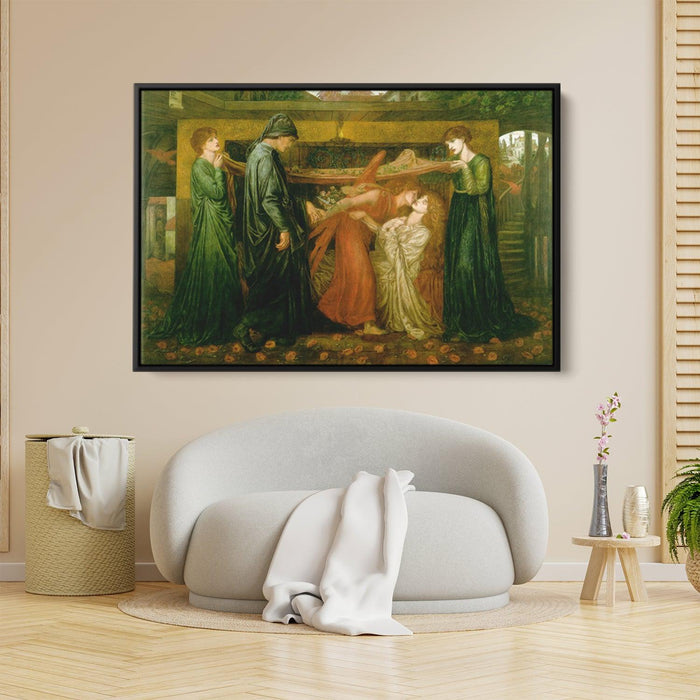 Dante's Dream by Dante Gabriel Rossetti - Canvas Artwork