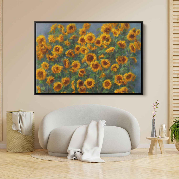 Enchanting Abstract Sunflowers #108 - Kanvah