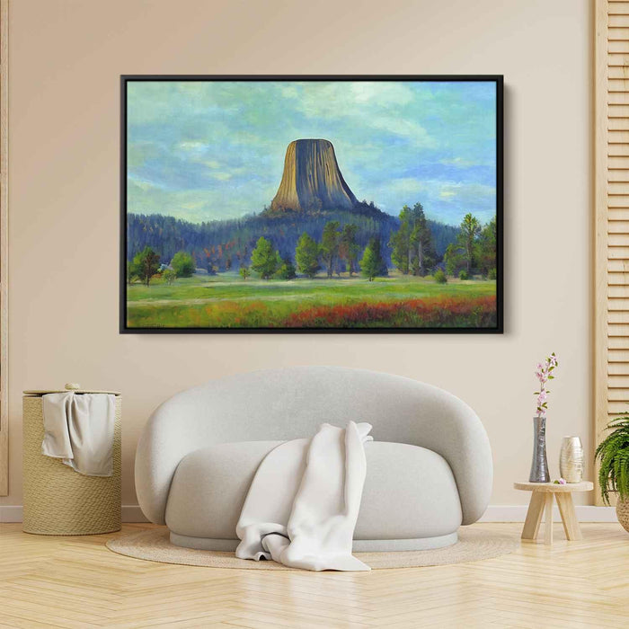 Impressionism Devils Tower #108 - Kanvah