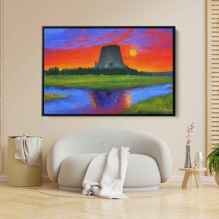 Impressionism Devils Tower #113 - Kanvah