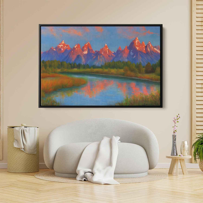 Impressionism Grand Tetons #110 - Kanvah