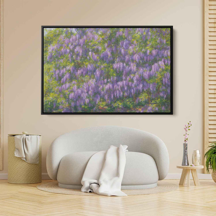 Impressionist Oil Wisteria #105 - Kanvah