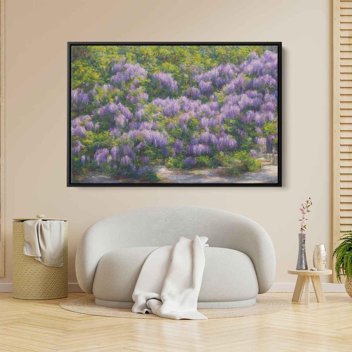 Impressionist Oil Wisteria #110 - Kanvah