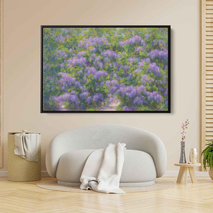 Impressionist Oil Wisteria #123 - Kanvah