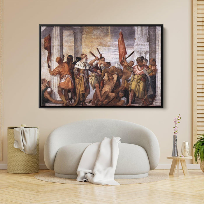 Martyrdom of St Sebastian by Paolo Veronese - Canvas Artwork