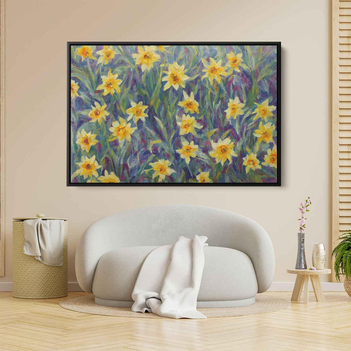 Modern Oil Daffodils #110 - Kanvah