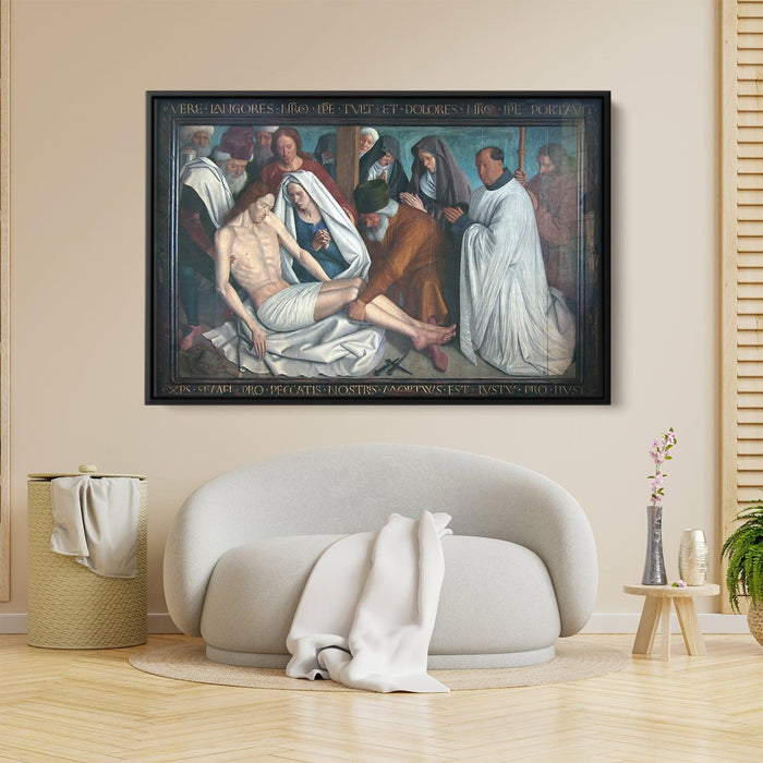 Pieta by Jean Fouquet - Canvas Artwork