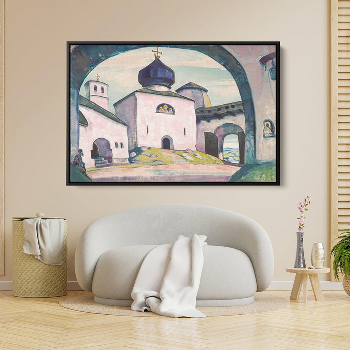 Old Pskov by Nicholas Roerich - Canvas Artwork