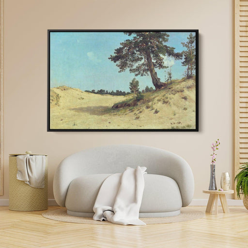 Pine on sand by Ivan Shishkin - Canvas Artwork