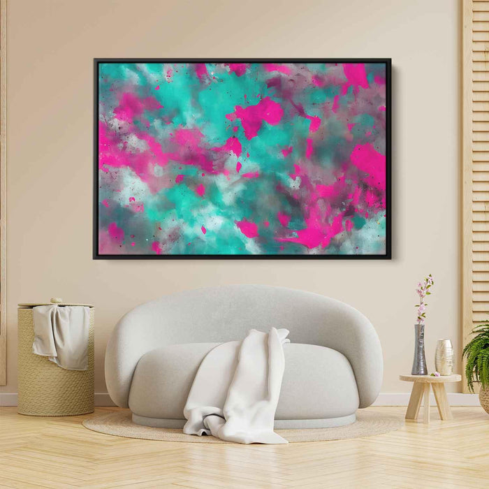 Pink Abstract Splatter #123 - Kanvah