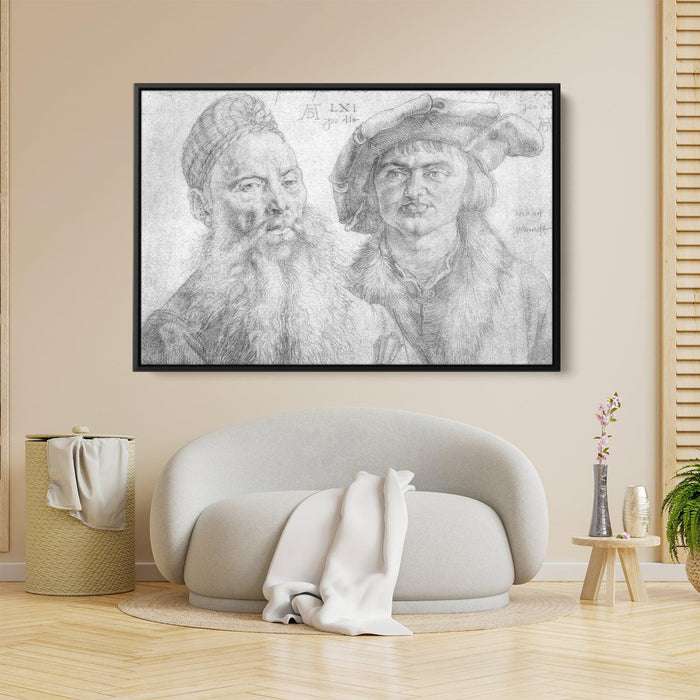 Portrait of Paul Martin and the Topler Pfinzig by Albrecht Durer - Canvas Artwork