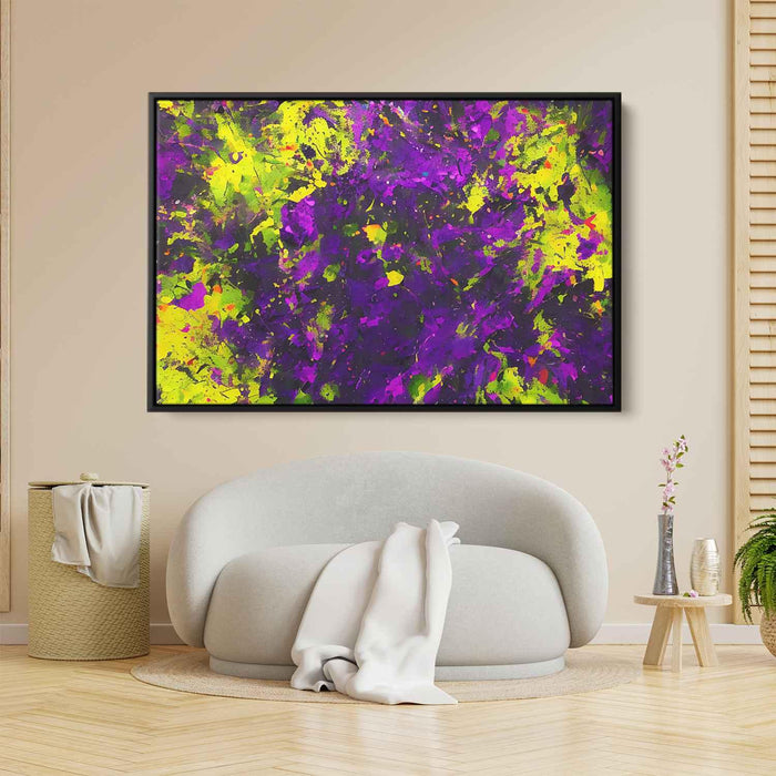 Purple Abstract Splatter #106 - Kanvah