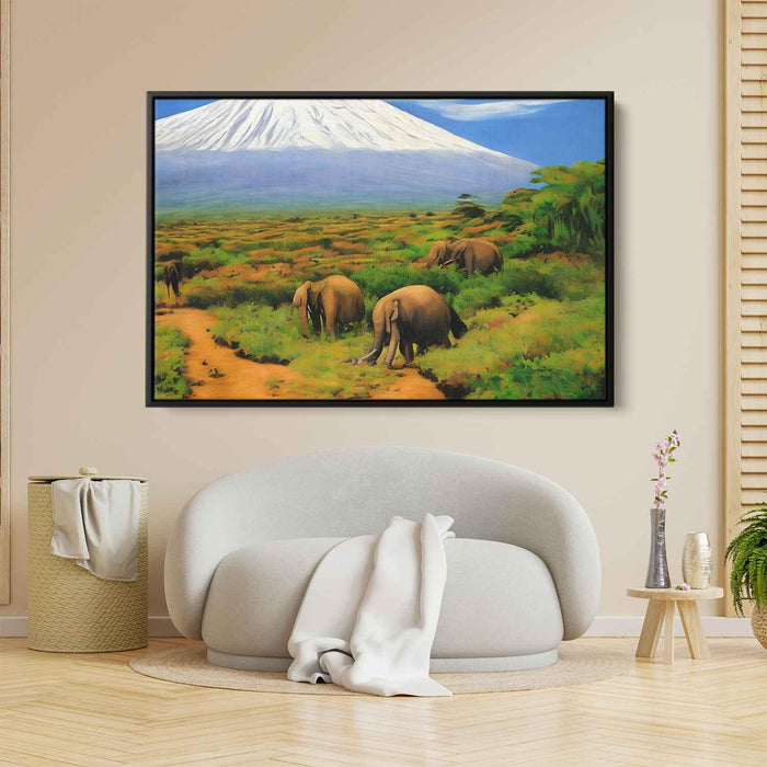 Realism Mount Kilimanjaro #106 - Kanvah