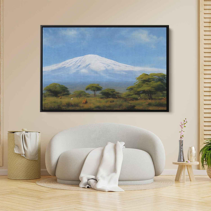 Realism Mount Kilimanjaro #115 - Kanvah