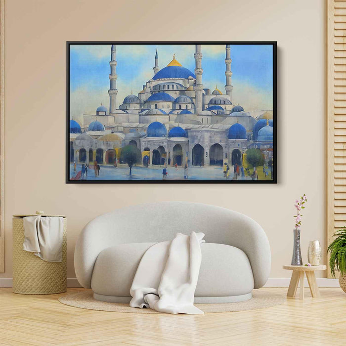 Realism Blue Mosque #105 - Kanvah