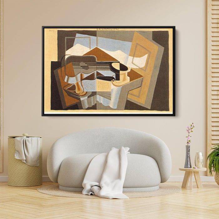 The mountain 'Le Canigou' by Juan Gris - Canvas Artwork