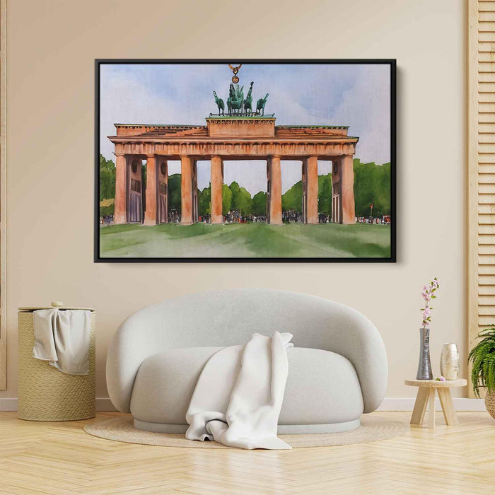 Watercolor Brandenburg Gate #115 - Kanvah