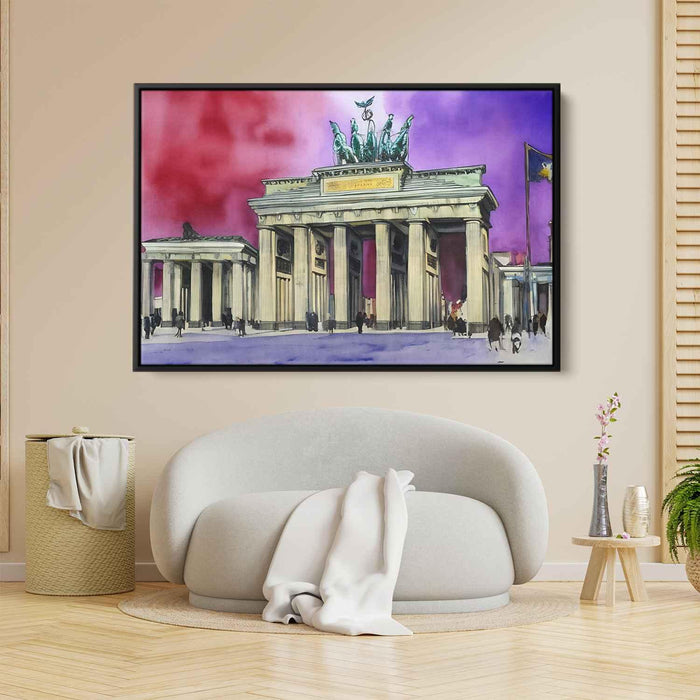 Watercolor Brandenburg Gate #123 - Kanvah