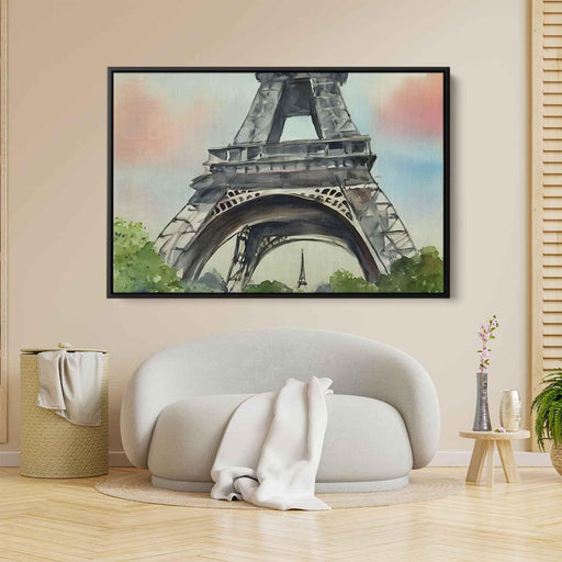 Watercolor Eiffel Tower #112 - Kanvah