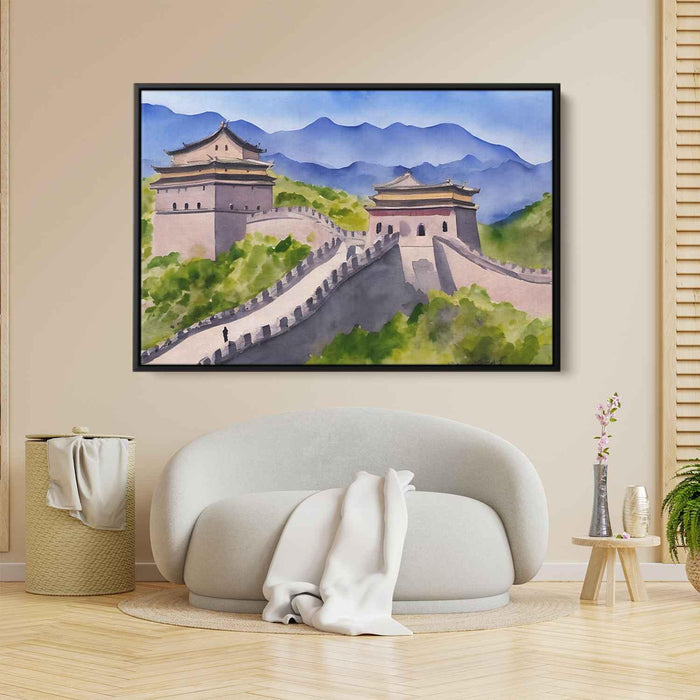 Watercolor Great Wall of China #110 - Kanvah