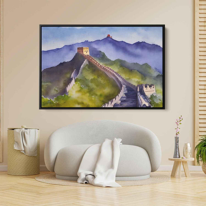 Watercolor Great Wall of China #112 - Kanvah