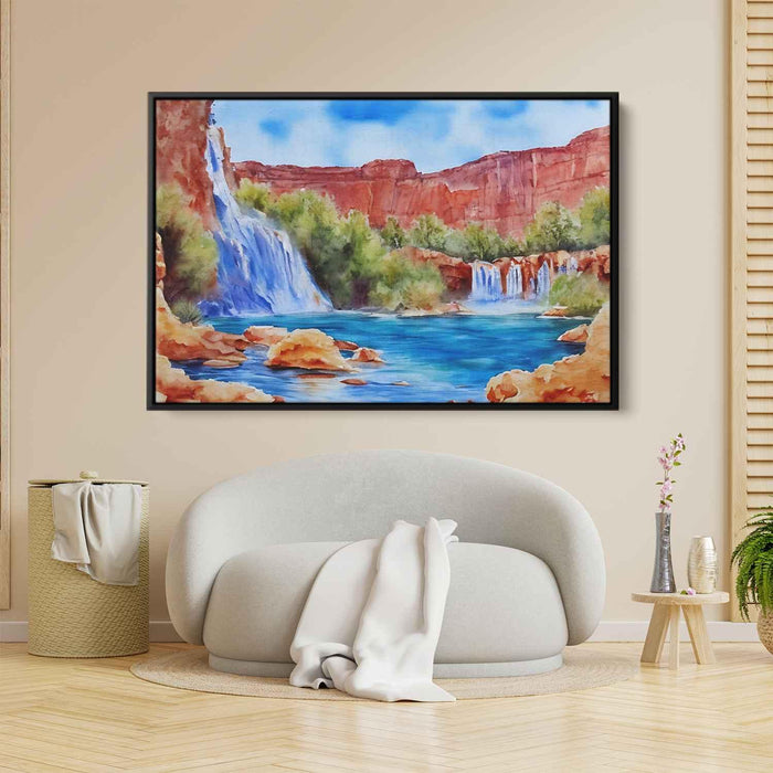 Watercolor Havasu Falls #123 - Kanvah