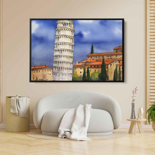 Watercolor Leaning Tower of Pisa #105 - Kanvah