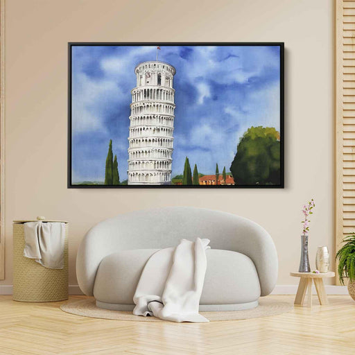 Watercolor Leaning Tower of Pisa #112 - Kanvah