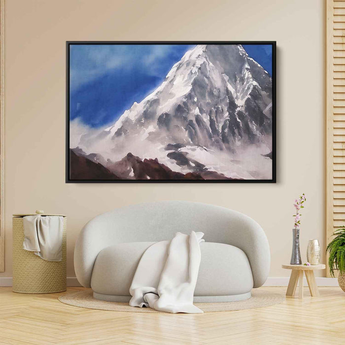 Watercolor Mount Everest #106 - Kanvah