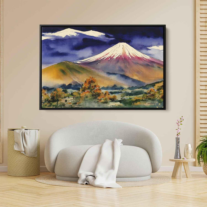 Watercolor Mount Fuji #112 - Kanvah