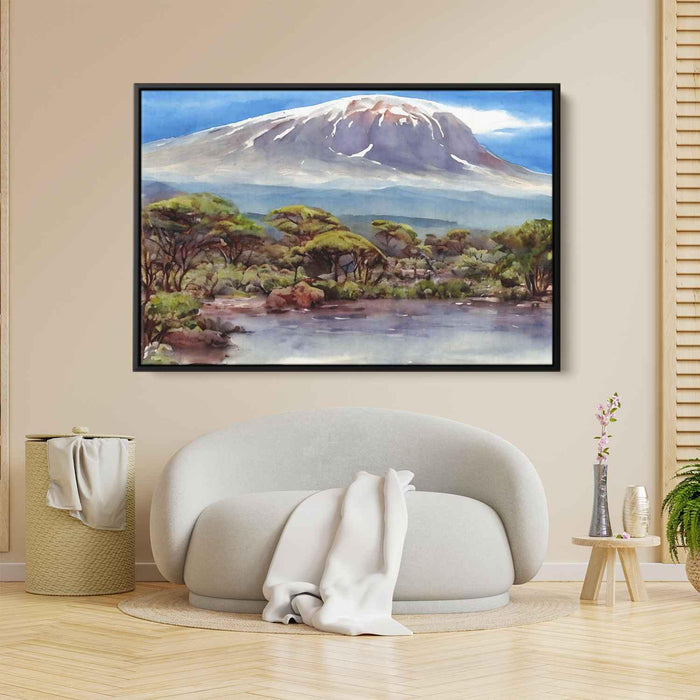 Watercolor Mount Kilimanjaro #106 - Kanvah