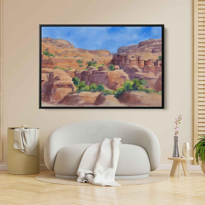 Watercolor Petra #115 - Kanvah