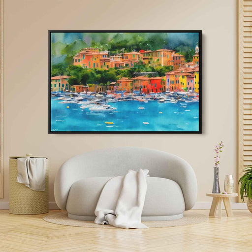 Watercolor Portofino #108 - Kanvah