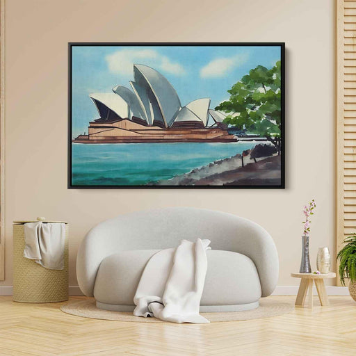 Watercolor Sydney Opera House #115 - Kanvah