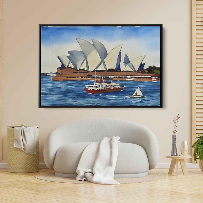 Watercolor Sydney Opera House #123 - Kanvah