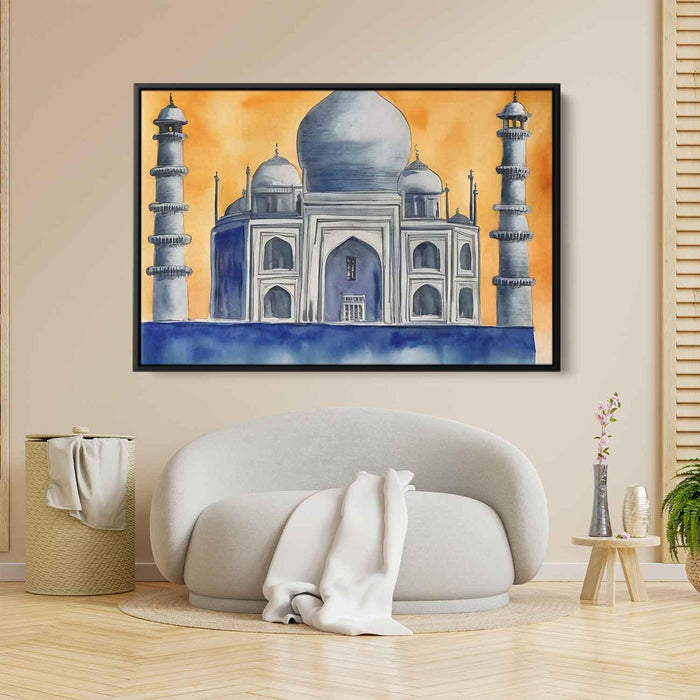 Watercolor Taj Mahal #105 - Kanvah
