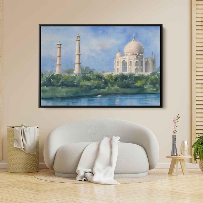 Watercolor Taj Mahal #112 - Kanvah