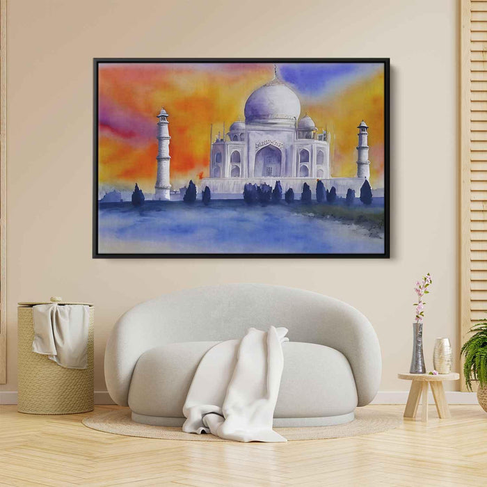 Watercolor Taj Mahal #113 - Kanvah