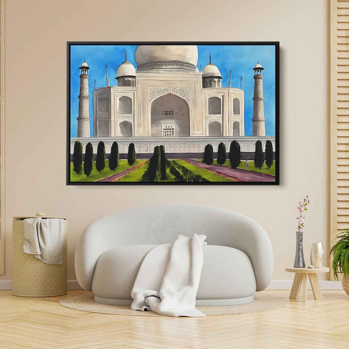 Watercolor Taj Mahal #123 - Kanvah