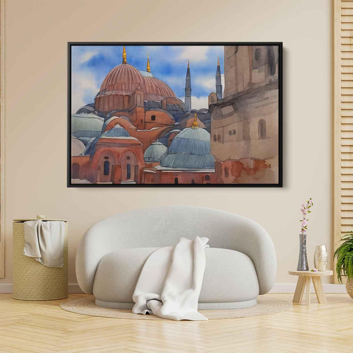 Watercolor Hagia Sophia #105 - Kanvah