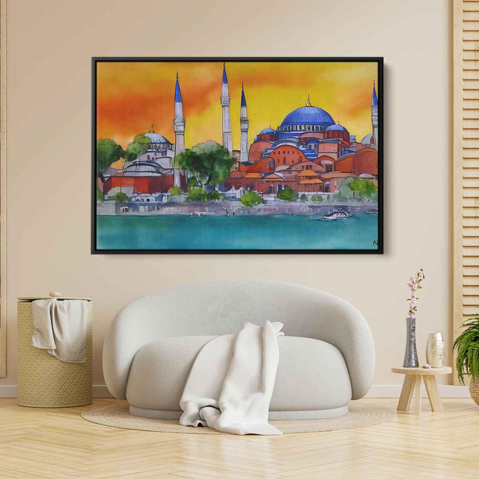 Watercolor Hagia Sophia #123 - Kanvah