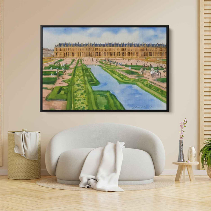 Watercolor Palace of Versailles #110 - Kanvah