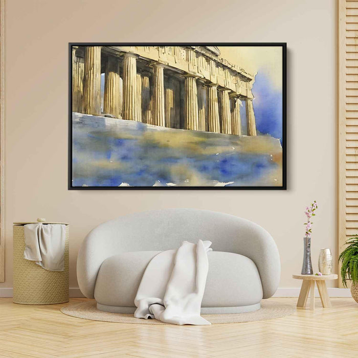 Watercolor Parthenon #110 - Kanvah