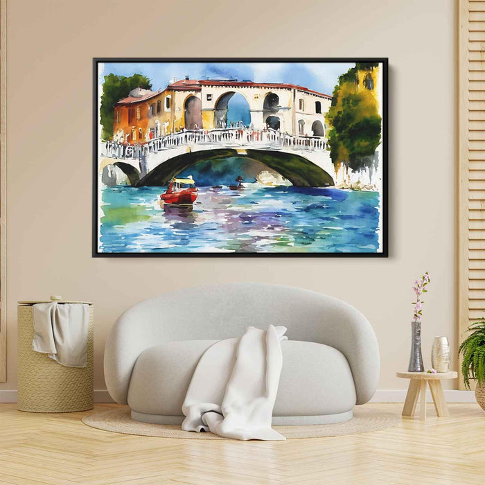 Watercolor Rialto Bridge #115 - Kanvah