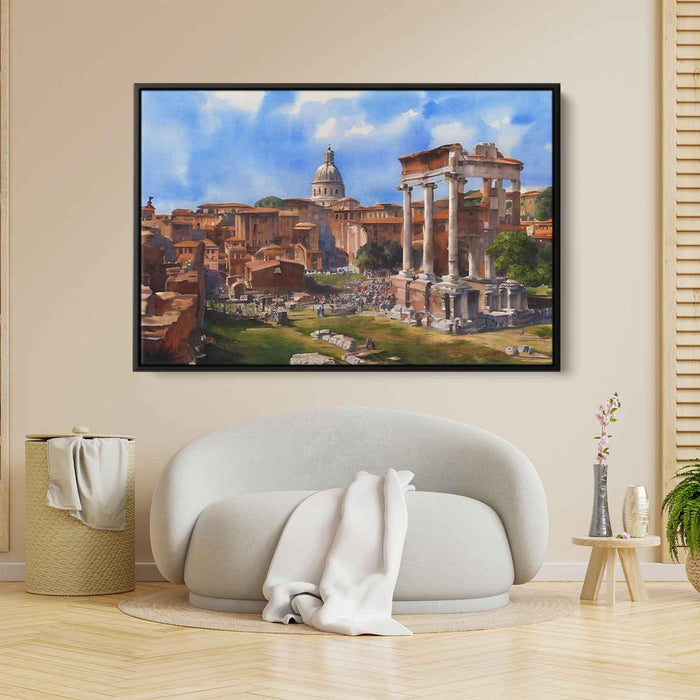 Watercolor Roman Forum #105 - Kanvah