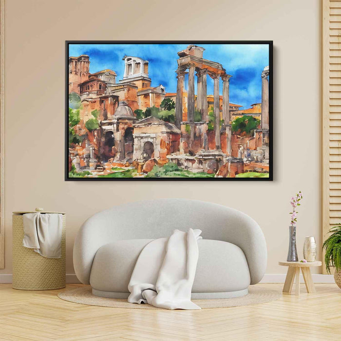 Watercolor Roman Forum #112 - Kanvah