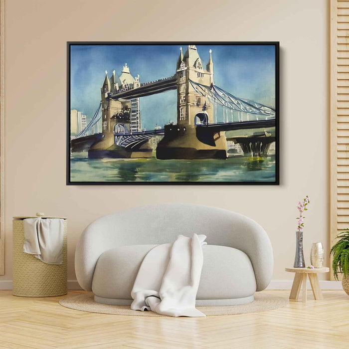 Watercolor Tower Bridge #123 - Kanvah